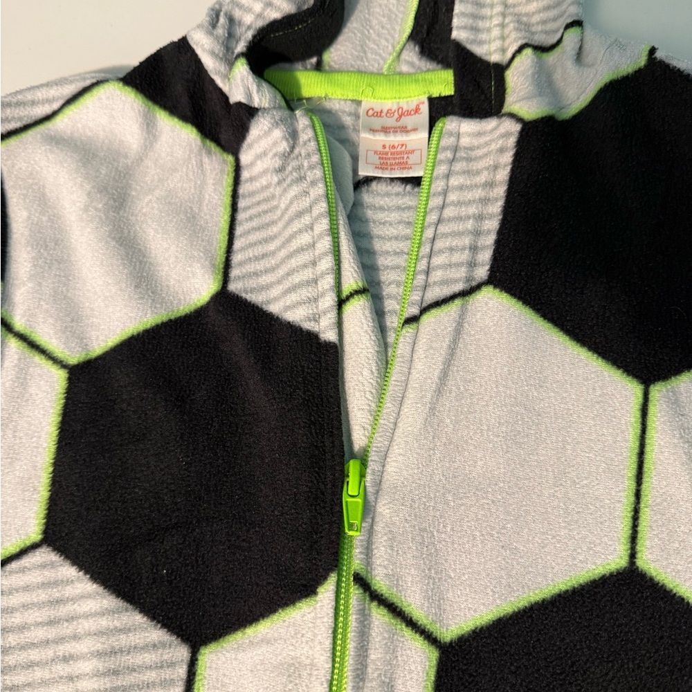 Cat & Jack Lime Green Trim Sleepwear